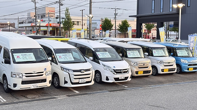 圧倒的福祉車両ラインナップ数
